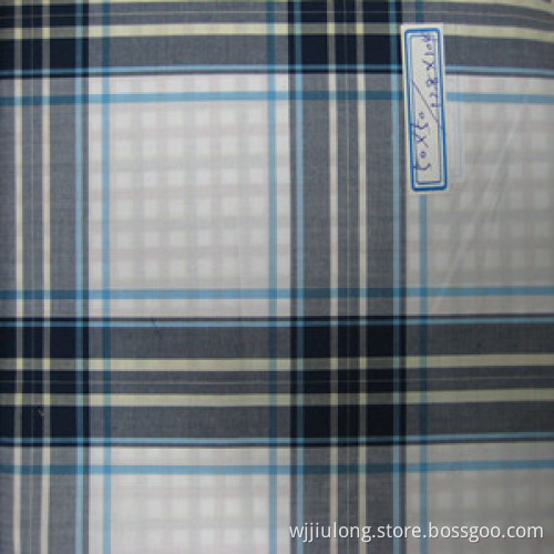 SGS 100% Cotton Yarn Dyed Ripstop Fabric